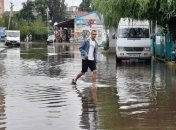 Вода стоит четвертый день: курорт Коблево мощно затопило после ливня (фото, видео)