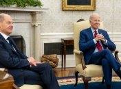 Олаф Шольц и Джо Байден