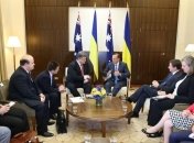 Порошенко встретился с премьер-министром Австралии