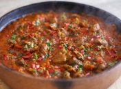 Свинина с медом и калиной - старинное украинское блюдо