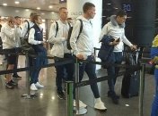 Сборная Украины отправилась в Италию