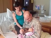 Папа присутствовал на родах жены по iPad (ВИДЕО)