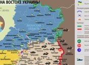 Карта АТО на востоке Украины (29 декабря)