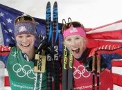 Лыжные гонки на Олимпиаде-2018. США берут "золото" в командном женском спринте 