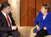 Порошенко прокомментировал встречу с Меркель