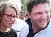 Ксения Собчак - заботливая жена 