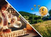 Дівчина розливає горілку