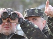 Турчинов побывал на позициях АТО под Славянском