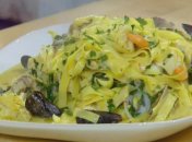 Тальятелле с морепродуктами