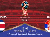 Коста-Рика - Сербия 0:1: события матча