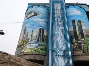 Самый большой мурал в Украине появился в Запорожье: фото