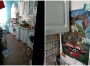 Россияне в Буче не тронули портрет Шухевича