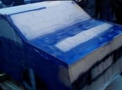 Под Радой в знак протеста против закона 5567 сожгли Range Rover