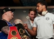 Руис - Джошуа: прошла церемония взвешивания