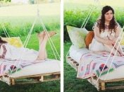 Качели для сада, которые можно сделать своими руками (Фото)