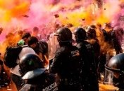 В Каталонии проходят массовые акции протеста