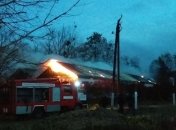 В Киевской области сгорела больница