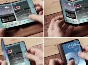 Samsung запатентует телефон, который разворачивается наподобие книги (Видео)