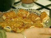 Плюшки с горьким шоколадом