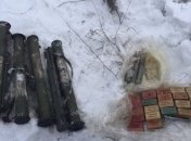 В Луганской области обнаружен очередной тайник со взрывчаткой 