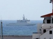Испанский флот разгонял торговые корабли в британских водах у Гибралтара