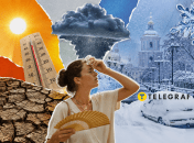 Погода в Украине капризная