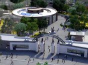 Обновленный Харьковский зоопарк - с высоты.