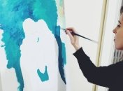 Искусство в обыденности: художница разрисовывает камни и оставляет их на улице (Фото)