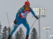 Биатлон: Пидручный делает успехи