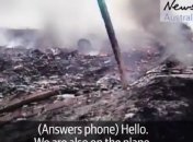 В СМИ появилось видео первых минут после крушения Boeing (Видео)