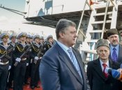 Петр Порошенко посетил фрегат "Гетман Сагайдачный"