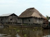 Ганвье - крупнейшая озерная деревня в Западной Африке (Фото)