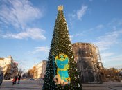 Елка в Киеве в 2022 году