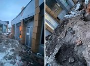 Проседание почвы на территории бывшего Демеевского рынка