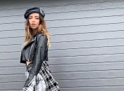 В коротком мини: худенькая Надя Дорофеева похвасталась стройными ножками (Фото)