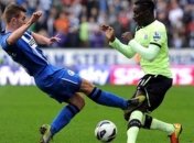 За грубейший фол игрок "Уигана" не получил даже желтой