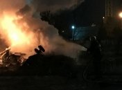 Место крушения вертолета в Кременчуге сняли с беспилотника (Видео)