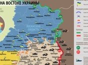 Карта АТО на востоке Украины (10 июня)