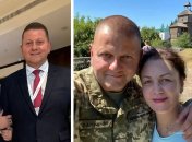 Валерий Залужный с женой Еленой