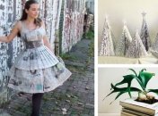 Домашний глянец: полезные идеи, что сделать со старыми журналами (Фото)