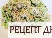 Рецепт дня: салат с молодой капустой и курицей