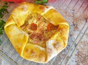 Творожная галета с моцареллой: простой пошаговый рецепт