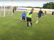 "Наказал": Шевченко забил гол Пятову не глядя (видео)