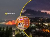 После обстрела зафиксированы пожары на трех объектах