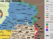 Карта АТО на востоке Украины (21 апреля)