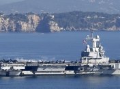 Французский авианосец отправляется в Средиземноморье