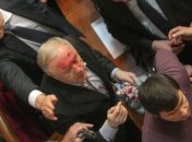 Нардепу от ПР разбили голову во время потасовки на заседании ВРУ 