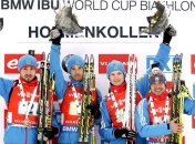 Шипулин о победе в эстафете в Холменколлене