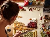 Американская художница создает потрясающие картины из еды (Фото)