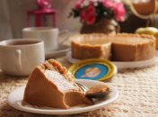 "Карамельный" чизкейк (без выпечки)